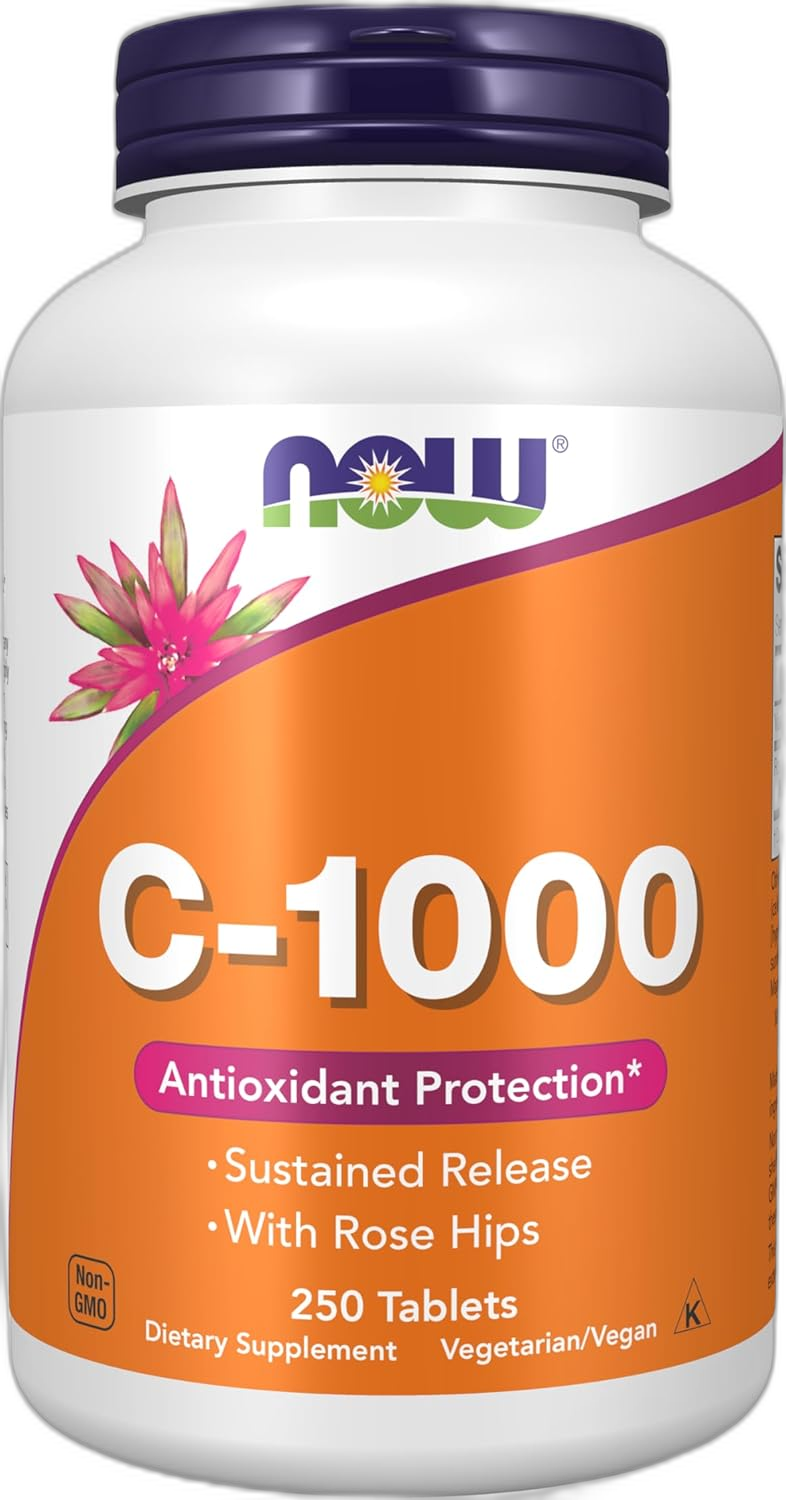 NOW Foods Vitamin C-1000 with Rose Hips
