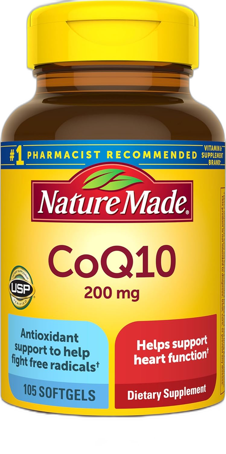 Nature Made CoQ10 200mg Softgels