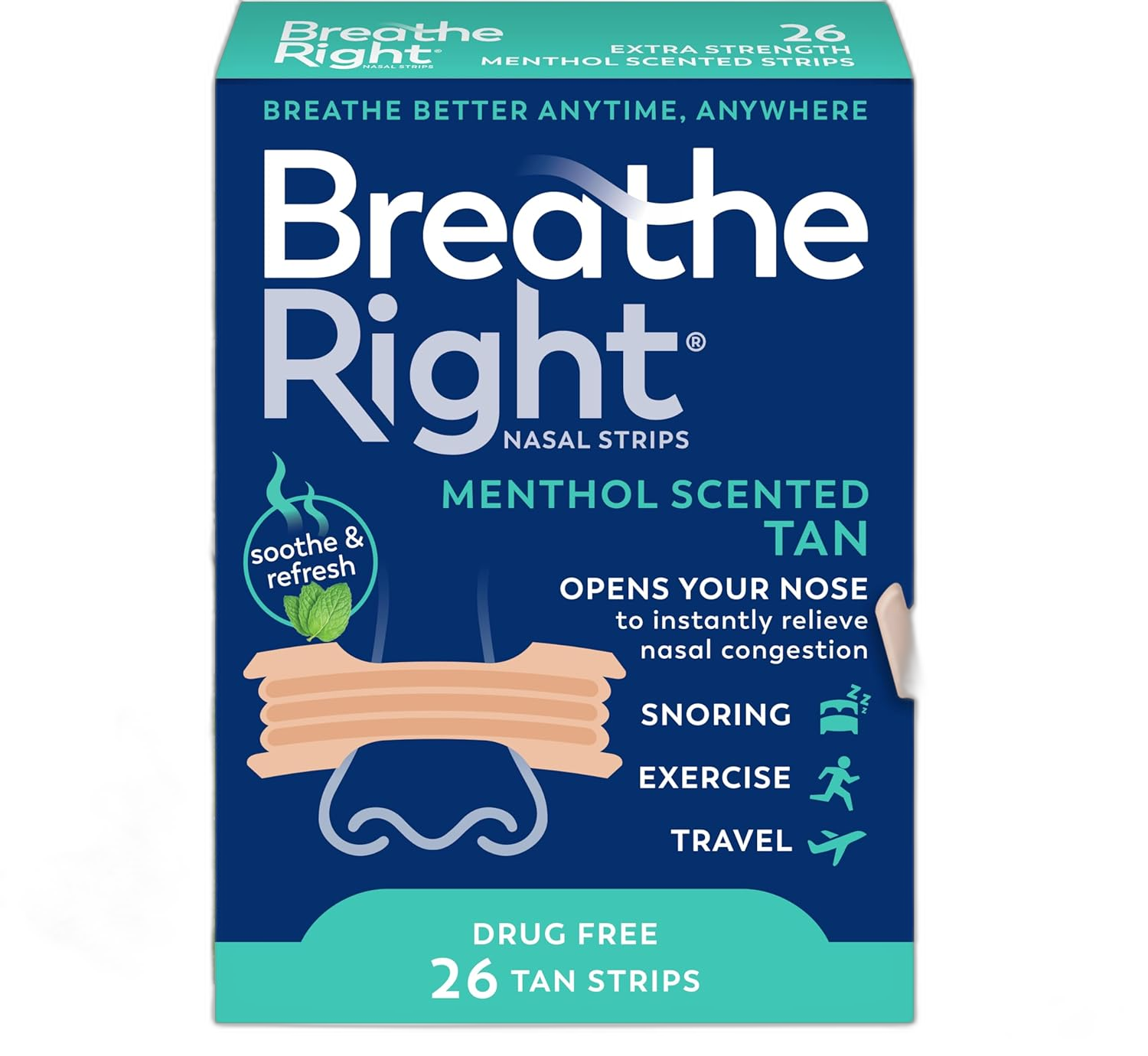Breathe Right Extra Strength Nasal Strips