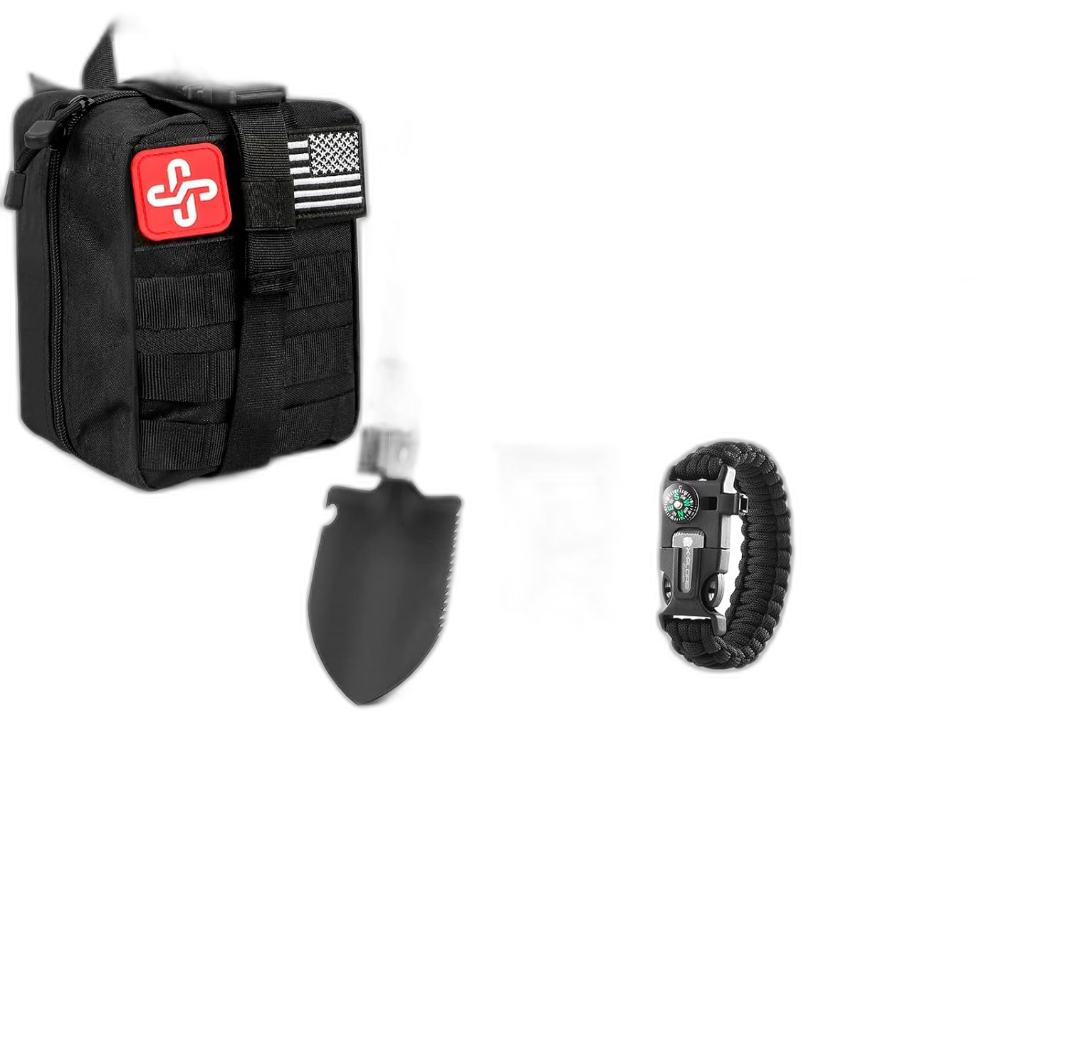 Survival Kit 250Pcs with Molle Bag