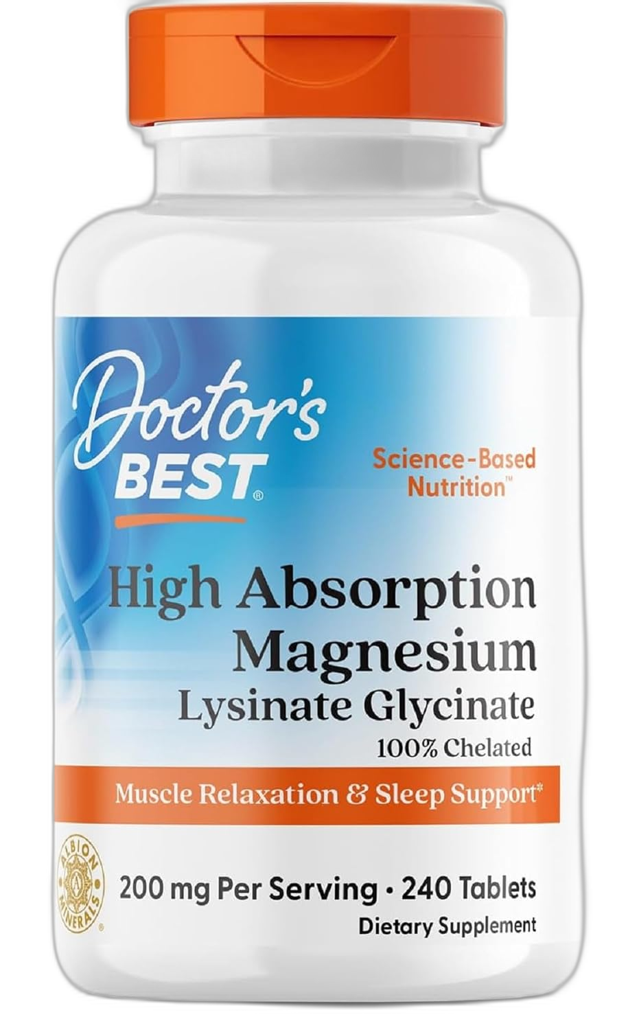 Doctor's Best High Absorption Magnesium Glycinate